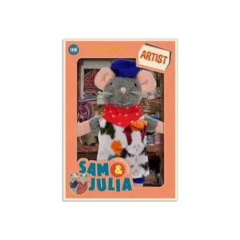 plyšák Maskotka z Mysiego Domku. Artysta