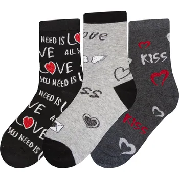 Dámské ponožky DARRÉ Dámské ponožky vysoké Kiss Velikost: 38 - 41