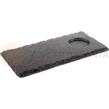 Tác k servírováni z břidlicového kamene 250x120 mm | APS, 00986