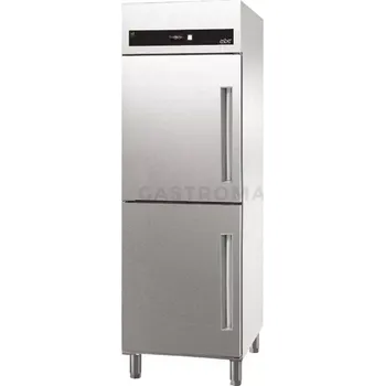 Lednice Pozinkovaná chladicí skříň 700 l GN 2/1, dveře vlevo dvojité malé, 693x826x2008 mm | ASBER, ECP-G-702 HC L