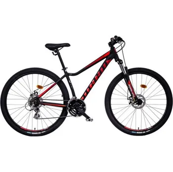 Horské kolo Mayo XC 27,5 Basic D Horské kolo 2025, černo-červené, Brzdy Mechanické SACCON