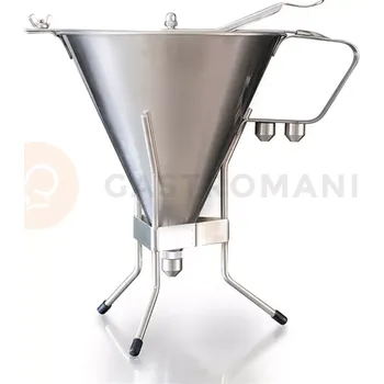 Nerezový dřez Dávkovač na čokoládu a polevy - 1900 ml - 50CO002 | MARTELLATO, Profesional Piston Funnel