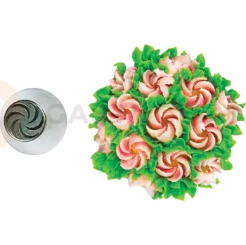 Výroba svíčky Mini cukrářská špička na zdobení 01 - ø 18 mm | SILIKOMART, Mini Flower Tube 01