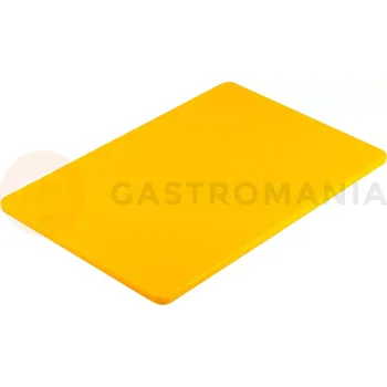 Granitový dřez Deska ke krájení ze žlutého polyetylenu 450x300 mm | STALGAST, 341453