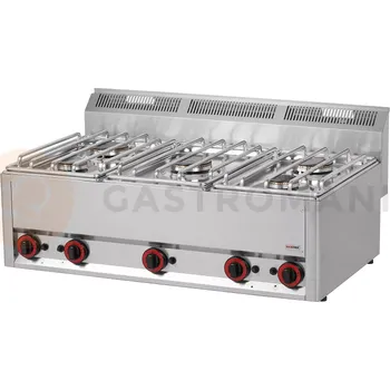 Sporák Plynový sporák 2x3 kW+3x3,6 kW | REDFOX, SP-90/5-GL