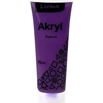 Výtvárné potřeby Barva akrylová fialová 75ml