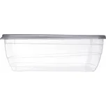 Plastový box s víkem VEDO 4 L šedá