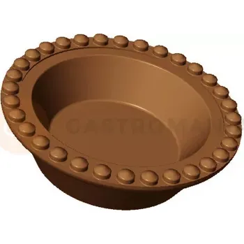 Čokoládová tyčinka Vložka - forma pro zařízení COOKMATIC a COOKMATIC SPECIAL pro 30 kusů o rozměrech 67x21 mm, kruh | PAVONI, PIASTRAA