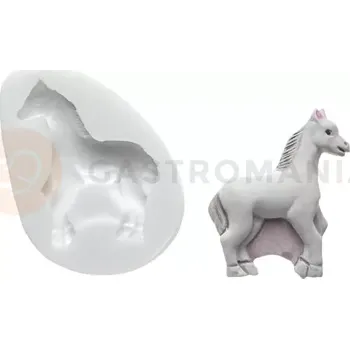 Výroba svíčky Forma na cukrovou hmotu SLK 116 - kůň, 43x65 mm | SILIKOMART, Sugarflex Horse
