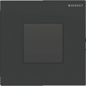 Splachovací tlačítko Geberit Splachovací systémy - Elektronické ovládání splachování pisoáru typ 30, síťové napájení, easy to clean, matná černá 116.027.16.1