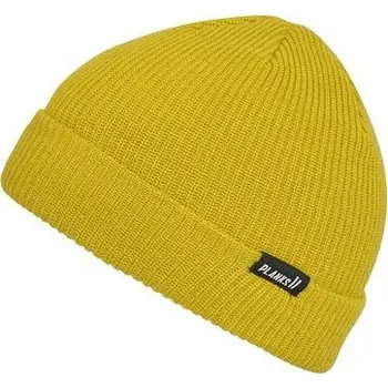 Čepice Čepice PLANKS Essential beanie mellow yellow