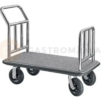 Plošinový vozík Hotelový vozík na zavazadla 1100x610x940 mm | CONTACTO, 1653/090