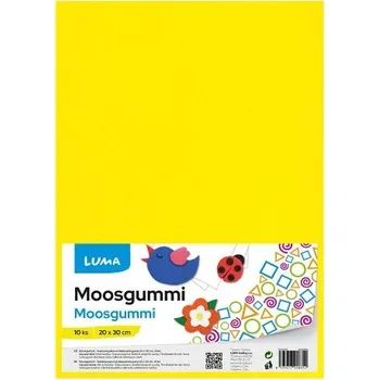 MOOSGUMMI A4 žlutá