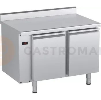 Mrazicí stůl bez agregátu a plnými dveřmi 1125x700x850 mm | DORA METAL, DM-90502