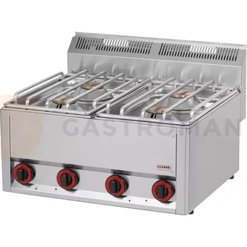 Sporák Plynový sporák 4x4,5 kW | REDFOX, SP-60-GLS
