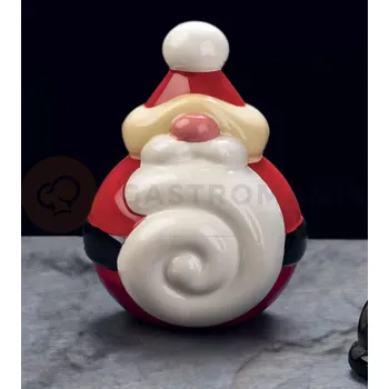 Čokoládová tyčinka Forma na čokoládové dezerty - Santa Claus, 140x180 mm, 280 g - KT180 | PAVONI, Santa Twist