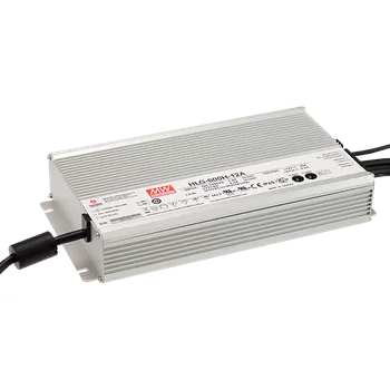Stavebniny Meanwell Impulzní zdroj pro LED aplikace HLG-600H-12A, 12V, 480W, IP65