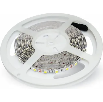 LED páska V-TAC LED pásek modrý 10,8W 12V SMD5050 IP20 5m VT-5050