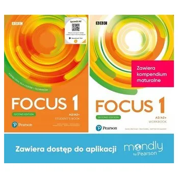 Anglický jazyk Focus 1 2ed SB + WB + dostęp Mondly - praca zbiorowa [EN]