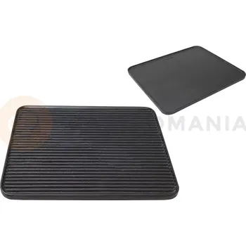 Gastro oděv Oboustranný tác GN2/3 na grilování z litiny | CONTACTO, 5751/365