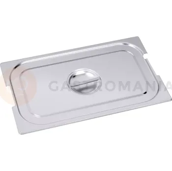 Nerezový dřez Nerezové víko GN1/1 s výsekem na úchyty a naběračku | CONTACTO, 7811/530