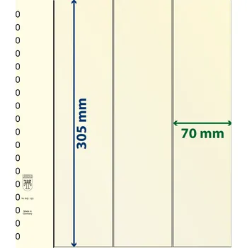 Obal pro sběratelský předmět Lindner 802122 - 3 kapsy (305 mm) Velikost balení: 1 ks