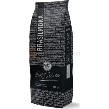 Farmaceutická surovina Zrnková káva 20% Arabika, 80% Robusta, 1 kg | BRASIL MOKA, Happy Silver
