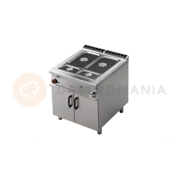 Vodní lázeň plynová 2x GN 1/1 150 mm + 2x GN 1/3 150 mm | RM GASTRO, BM 98 G