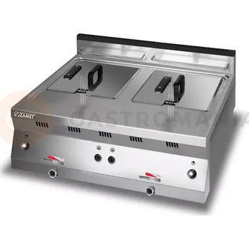 Stolní pila Plynová fritéza, 2x11 l | LOZAMET, L700.FG800-2x11