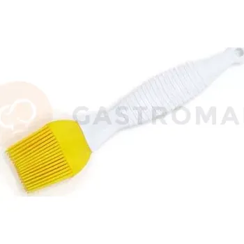 Mašlovačka Střední štětec se silikonovou koncovkou žluté barvy 210 mm | SILIKOMART, 70.049.60.0001