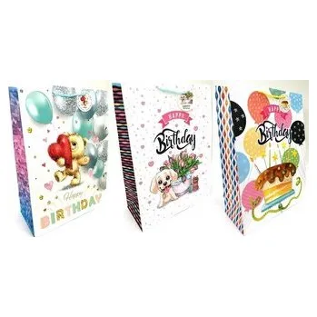 Set školních potřeb Torebka ozdobna matowa 33x45x15cm