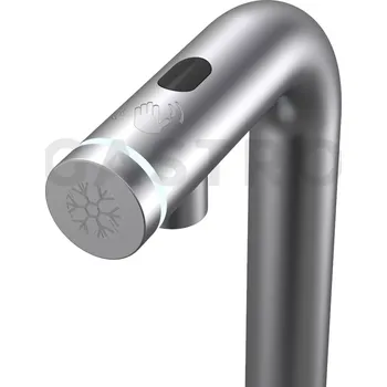 Barová židle Výdejní stanice studené neperlivé vody, výdejník vody, kohoutek, bezdotykový systém | MARCO, FRIIA Hands Free Cold - Tall