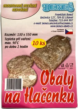 Potravinová fólie Beneš Obal na tlačenku 130 x 550 mm 10 ks