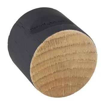 Nábytkové kování Tulip HOLE dub lakovaný/černá 40 mm Průměr: 25 mm