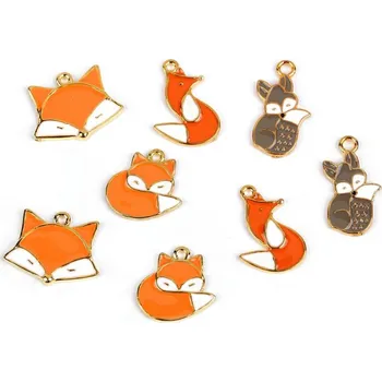 Přívěsek Přívěsek liška 5 oranžová střední