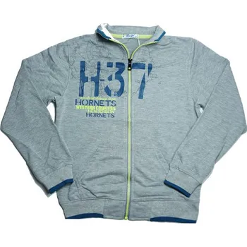 Chlapecká mikina CHLAPECKÁ MIKINA šedá Kugo M8030