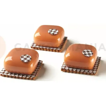 Kuchyňská sůl Silikonová forma na monoporce - 400x300 mm, 12 ks x 58x58x33 mm, 90 ml - PX4343S | PAVONI, Mister