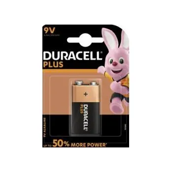 Článková baterie Alkalická baterie PP3 1ks blistr - Duracell Plus 9V