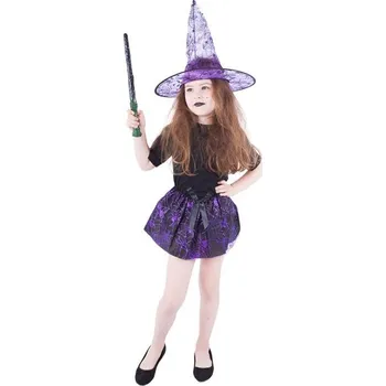 Karnevalový kostým Kostým čarodějnice s pavučinami