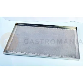 Plech Hliníkový tác, perforovaný, 600x400x20 mm | PAVONI, JF06040D20P00G
