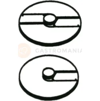 Kráječ zeleniny Kotouč plátkovací E-6, 6 mm | GASTRO-TIP, 7110624