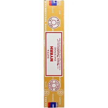 Čajovna Vonné tyčinky Satya Myrrh 15 g