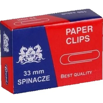 Spony dopisní, 33mm 100ks