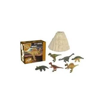 Hra na zahradu Duża figurka dinozaura - wykopalisko z wulkanu MIX