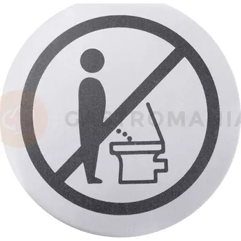 Informační tabulka Informační štítek "zákaz čurání do záchodu" | CONTACTO, 7661/006