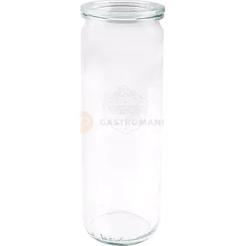 Sklenice Sada 12 válcovitých sklenic Weck, 0,6 l | CONTACTO, 2704/060