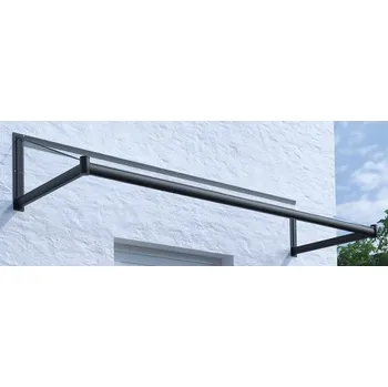 Stříška nad vchodové dveře Vchodová stříška ARON Nancy 1500x800 mm antracit