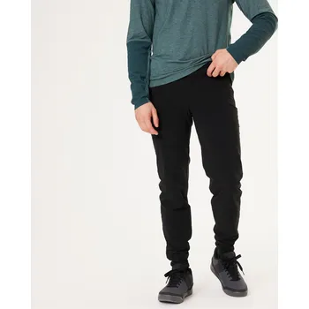 Cyklistické kalhoty ROCKRIDER Unisex cyklistické kalhoty na horské kolo 2XL ČERNÁ