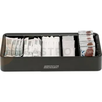 Barová židle Zásobník pro doplňky k nápojům - cukr, mléko, lžíčky atd. - 10 ks | BRAVILOR BONAMAT, 7.230.103.102