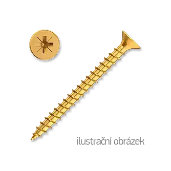 Vrut HAŠPL Vrut univerzální 4,0x20 ZHH PZ2 ZZ závit celý